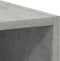 vidaXL - Hangkast - 40x29,5x60 - cm - bewerkt - hout - betongrijs