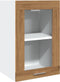 vidaXL - Hangkast - 40x31x60 - cm - bewerkt - hout - artisanaal - eikenkleurig