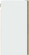 vidaXL - Hangkast - 40x31x60 - cm - bewerkt - hout - artisanaal - eikenkleur