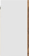 vidaXL - Hangkast - 40x31x60 - cm - bewerkt - hout - oud - houtkleurig