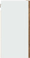 vidaXL - Hangkast - 40x31x60 - cm - bewerkt - hout - oud - houtkleurig