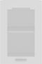 vidaXL - Hangkast - 40x31x60 - cm - bewerkt - hout - wit