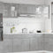 vidaXL - Hangkast - 40x31x60 - cm - spaanplaat - betongrijs