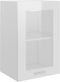 vidaXL - Hangkast - 40x31x60 - cm - spaanplaat - hoogglans - wit