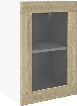 vidaXL - Hangkast - 40x31x60 - cm - spaanplaat - sonoma - eikenkleurig