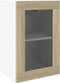 vidaXL - Hangkast - 40x31x60 - cm - spaanplaat - sonoma - eikenkleurig