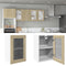 vidaXL - Hangkast - 40x31x60 - cm - spaanplaat - sonoma - eikenkleurig