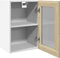 vidaXL - Hangkast - 40x31x60 - cm - spaanplaat - sonoma - eikenkleurig