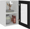 vidaXL - Hangkast - 40x31x60 - cm - spaanplaat - zwart
