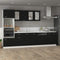 vidaXL - Hangkast - 40x31x60 - cm - spaanplaat - zwart