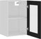 vidaXL - Hangkast - 40x31x60 - cm - spaanplaat - zwart