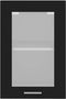 vidaXL - Hangkast - 40x31x60 - cm - spaanplaat - zwart