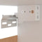 vidaXL - Hangkast - 50x31x60 - cm - bewerkt - hout - betongrijs