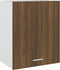 vidaXL - Hangkast - 50x31x60 - cm - bewerkt - hout - bruin - eikenkleur