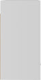 vidaXL - Hangkast - 50x31x60 - cm - bewerkt - hout - wit