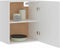vidaXL - Hangkast - 50x31x60 - cm - bewerkt - hout - wit