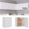 vidaXL - Hangkast - 50x31x60 - cm - bewerkt - hout - wit