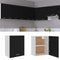 vidaXL - Hangkast - 50x31x60 - cm - bewerkt - hout - zwart