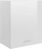 vidaXL - Hangkast - 50x31x60 - cm - spaanplaat - hoogglans - wit