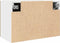 vidaXL - Hangkast - 60x31x40 - cm - bewerkt - hout - artisanaal - eikenkleur