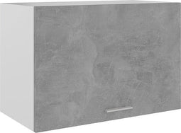 vidaXL - Hangkast - 60x31x40 - cm - bewerkt - hout - betongrijs