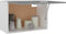 vidaXL - Hangkast - 60x31x40 - cm - bewerkt - hout - betongrijs