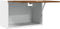 vidaXL - Hangkast - 60x31x40 - cm - bewerkt - hout - oud - houtkleurig
