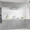 vidaXL - Hangkast - 60x31x40 - cm - spaanplaat - betongrijs