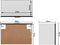 vidaXL - Hangkast - 60x31x40 - cm - spaanplaat - zwart