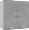 vidaXL - Hangkast - 60x31x60 - cm - bewerkt - hout - betongrijs