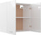 vidaXL - Hangkast - 60x31x60 - cm - bewerkt - hout - hoogglans - wit