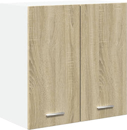 vidaXL - Hangkast - 60x31x60 - cm - bewerkt - hout - sonoma - eikenkleurig