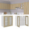 vidaXL - Hangkast - 60x31x60 - cm - bewerkt - hout - sonoma - eikenkleurig