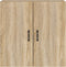 vidaXL - Hangkast - 60x31x60 - cm - bewerkt - hout - sonoma - eikenkleurig