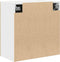 vidaXL - Hangkast - 60x31x60 - cm - bewerkt - hout - sonoma - eikenkleurig
