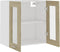 vidaXL - Hangkast - 60x31x60 - cm - bewerkt - hout - sonoma - eikenkleurig