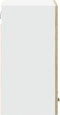 vidaXL - Hangkast - 60x31x60 - cm - bewerkt - hout - sonoma - eikenkleurig