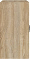 vidaXL - Hangkast - 60x31x60 - cm - bewerkt - hout - sonoma - eikenkleurig