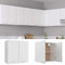 vidaXL - Hangkast - 60x31x60 - cm - bewerkt - hout - wit