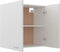 vidaXL - Hangkast - 60x31x60 - cm - bewerkt - hout - wit