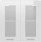 vidaXL - Hangkast - 60x31x60 - cm - spaanplaat - hoogglans - wit