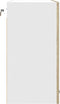 vidaXL - Hangkast - 60x31x60 - cm - spaanplaat - sonoma - eikenkleurig