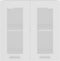 vidaXL - Hangkast - 60x31x60 - cm - spaanplaat - wit