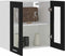 vidaXL - Hangkast - 60x31x60 - cm - spaanplaat - zwart