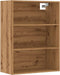 vidaXL - Hangkast - 69,5x32,5x90 - cm - artisanaal - eikenkleur