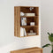 vidaXL - Hangkast - 69,5x32,5x90 - cm - artisanaal - eikenkleur