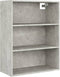 vidaXL - Hangkast - 69,5x32,5x90 - cm - betongrijs
