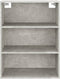 vidaXL - Hangkast - 69,5x32,5x90 - cm - betongrijs