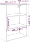 vidaXL - Hangkast - 69,5x32,5x90 - cm - betongrijs