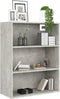 vidaXL - Hangkast - 69,5x32,5x90 - cm - betongrijs